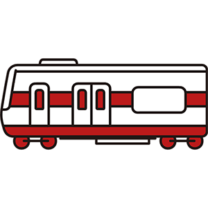 平均通勤時間アイコン